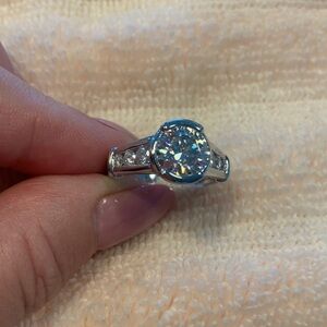 3 ct Moissanite ring